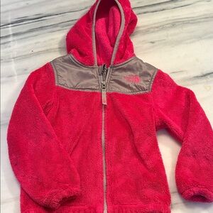 The North Face Kids' Bright Pink Fleece Hoodie